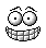 [weird face gif]